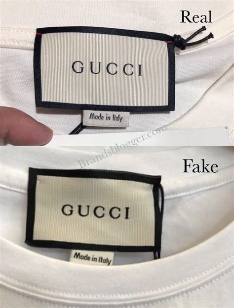 gucci fake label|legit Gucci.